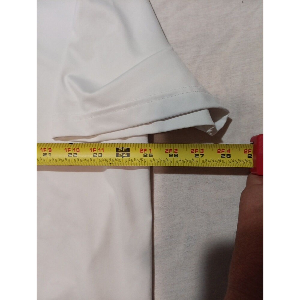 Mizzen + Main Phil Mickelson Mens Golf Polo Shirt 2XL XXL White - Picture 3 of 4